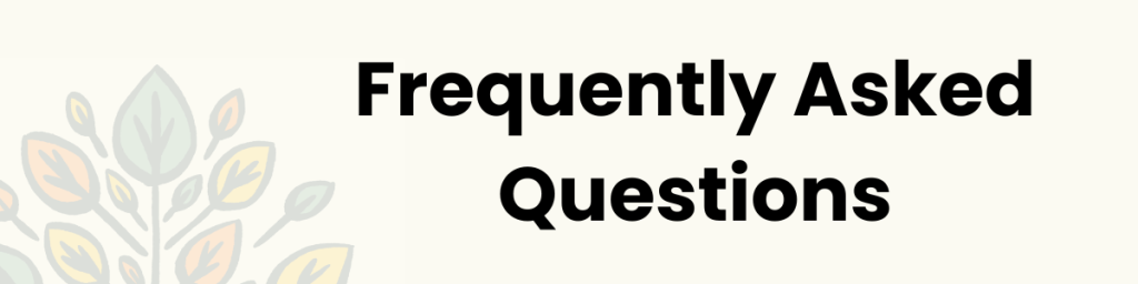 Frequently Asked Questions in black test on light colored background with conference watermark